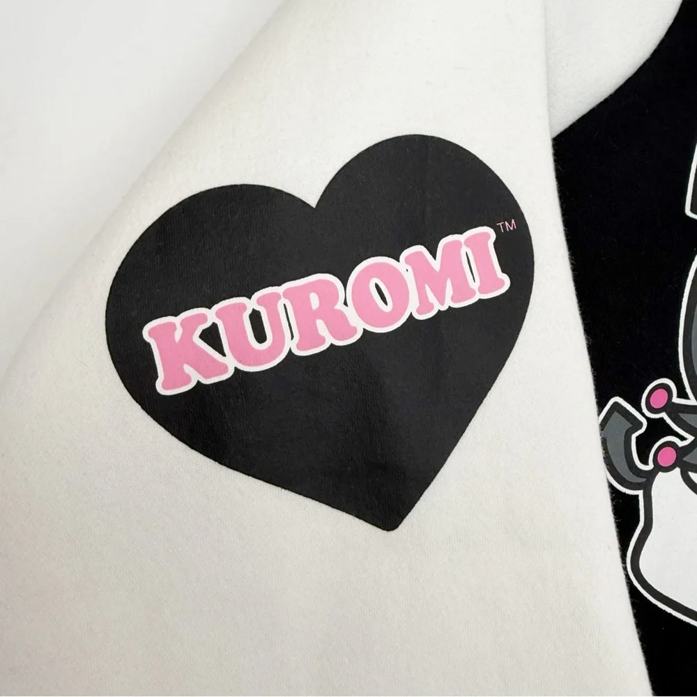 Hello Kitty Sanrio X Hot Topic My Melody & Kuromi Split Varsity Jacket Plus Size